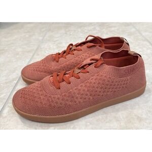 Suavs The Zilker Knit Gum Low Top Lace Up Sneakers Shoes Orange Size M10 W12‎